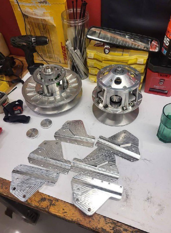 Arctic cat 1M primary secondary clutch